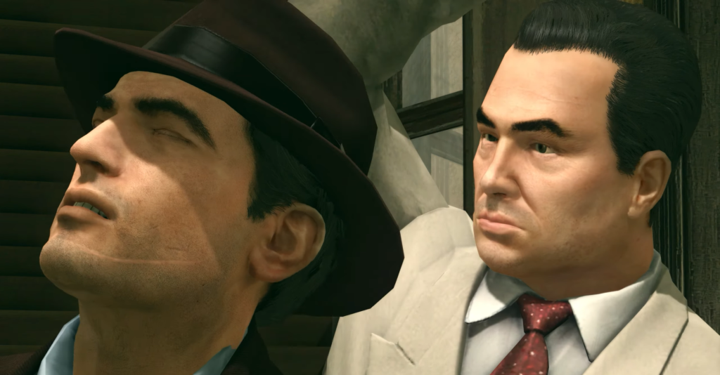 Томми Анджело и Сэм Трапани в помещении Mafia