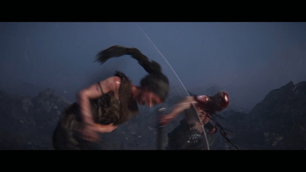 Два волшебника отражают камни у руин у моря