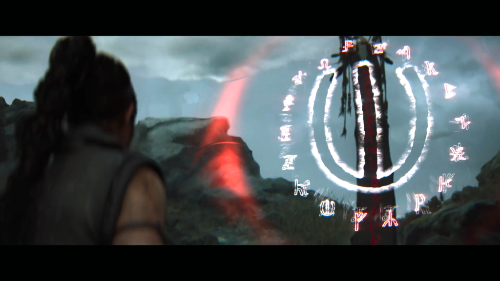 Призрак идет по балкону библиотеки Hogwarts Legacy