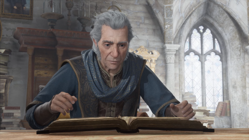 Сенуа из Hellblade стоит на тропе у моря