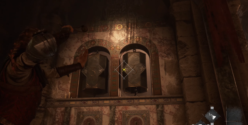 Персонаж бьёт в колокол в храме Assassin’s Creed